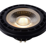 LED Spot GU10 AR111 - Zwart - 12W 820Lm - DTW 822-830 Dim To Warm | Dimtone Dimbaar - Vervangt 80W - CRI 95 LED Spot GU10 AR111 - Zwart - 12W 820Lm - DTW 822-830 Dim To Warm | Dimtone Dimbaar - Vervangt 80W - CRI 95