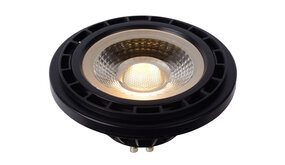 Lucide LED Spot GU10 AR111 - Zwart - 12W  820Lm - DTW 822-830 Dim To Warm | Dimtone Dimbaar - Vervangt 80W Lucide LED Spot GU10 AR111 - Zwart - 12W  820Lm - DTW 822-830 Dim To Warm | Dimtone Dimbaar - Vervangt 80W