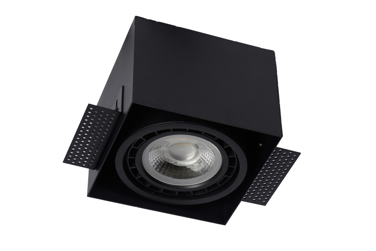 Lucide LED Inbouwspot TRIMLESS - GU10 AR111 - excl. LED spot - Zwart Lucide LED Inbouwspot TRIMLESS - GU10 AR111 - excl. LED spot - Zwart