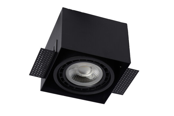 Lucide LED Inbouwspot TRIMLESS - GU10 AR111 - excl. LED spot - Zwart Lucide LED Inbouwspot TRIMLESS - GU10 AR111 - excl. LED spot - Zwart