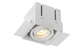 Lucide LED inbouwspot wit TRIMLESS - 1x GU10 fitting - 230V max. 50W Lucide LED inbouwspot wit TRIMLESS - 1x GU10 fitting - 230V max. 50W