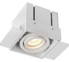 Lucide LED inbouwspot wit TRIMLESS - 1x GU10 fitting - 230V max. 50W