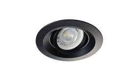Kanlux LED inbouwspot Colie mat zwart - Zaagmaat 75mm - verdiept Kanlux LED inbouwspot Colie mat zwart - Zaagmaat 75mm - verdiept
