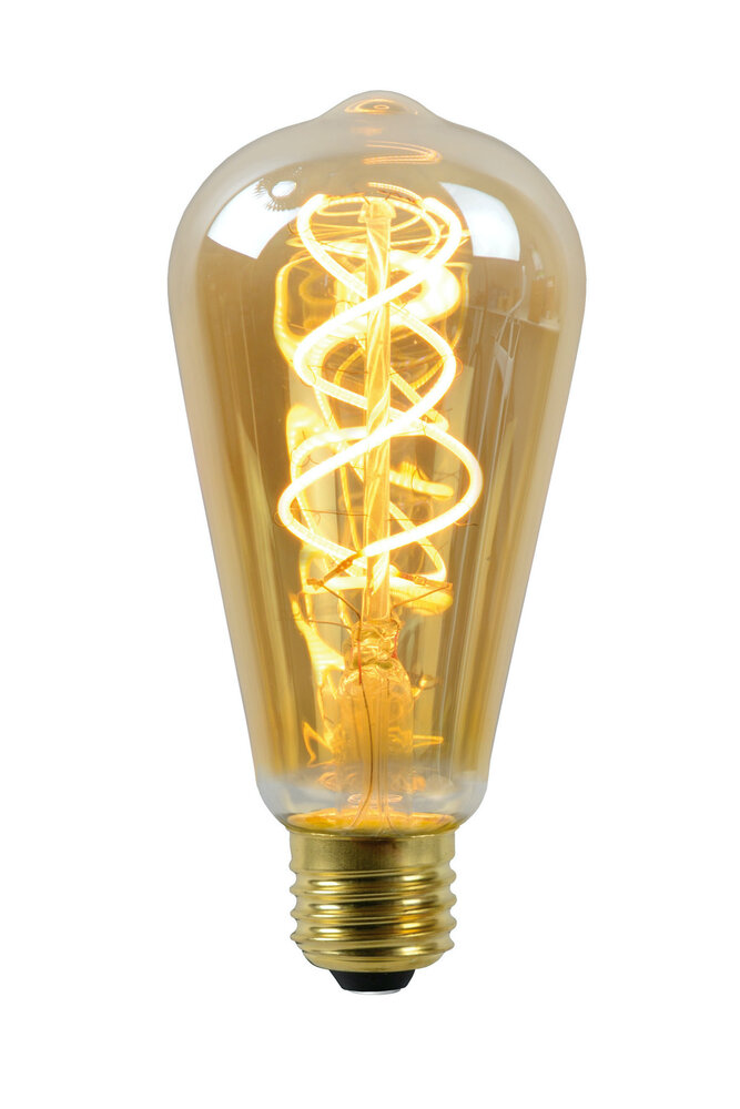 Lucide LED FIlament lamp TWILIGHT met schemersensor - E27 ST64 4W 2200K Lucide LED FIlament lamp TWILIGHT met schemersensor - E27 ST64 4W 2200K