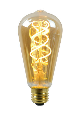 Lucide LED FIlament lamp TWILIGHT met schemersensor - E27 ST64 4W 2200K Lucide LED FIlament lamp TWILIGHT met schemersensor - E27 ST64 4W 2200K