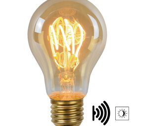 Lucide LED Filament lamp TWILIGHT met schemersensor - E27 A60 4W 2200K