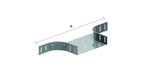 Kabelbaan aftakstuk - Schroefbaar - geschikt voor 150mm x 60MM Kabelbaan aftakstuk - Schroefbaar - geschikt voor 150mm x 60MM