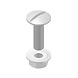 Kabelbaan Borgschroef en moer VM6.10 - SET - 100 stuks - geschikt voor 150mm x 60MM kabelbaan Kabelbaan Borgschroef en moer VM6.10 - SET - 100 stuks - geschikt voor 150mm x 60MM kabelbaan