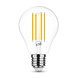LED Filament Lamp E27 Modee A60 - 8W 1055Lm - 2700K 827 Warm Wit - Helder Glas | 320° - Niet Dimbaar - Vervangt 75W LED Filament Lamp E27 Modee A60 - 8W 1055Lm - 2700K 827 Warm Wit - Helder Glas | 320° - Niet Dimbaar - Vervangt 75W