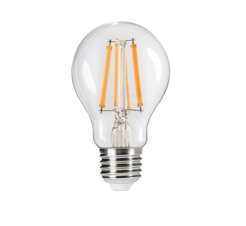 LED Filament lamp - 3-Staps dimbaar - E27 A60 - 7W 2700K warm wit licht