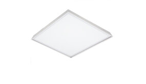 LED paneel opbouw - 62x62cm  - Aluminium wit - Incl. schroevenset LED paneel opbouw - 62x62cm  - Aluminium wit - Incl. schroevenset