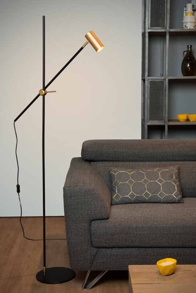 Lucide LED Leeslamp PHILINE zwart - 1x GU10 fitting Lucide LED Leeslamp PHILINE zwart - 1x GU10 fitting