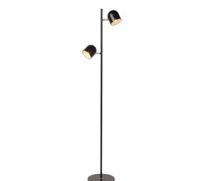 Lucide LED vloerlamp SKANSKA zwart - 5W - 3000K - dimbaar