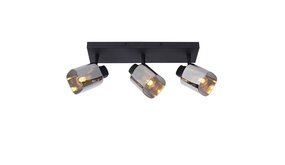 Lucide LED Plafondspot ALION - 3xE14 fitting - Zwart Lucide LED Plafondspot ALION - 3xE14 fitting - Zwart