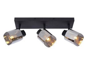 Lucide LED Plafondspot ALION - 3xE14 fitting - Zwart