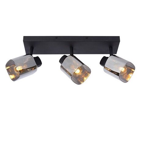 Lucide LED Plafondspot ALION - 3xE14 fitting - Zwart Lucide LED Plafondspot ALION - 3xE14 fitting - Zwart