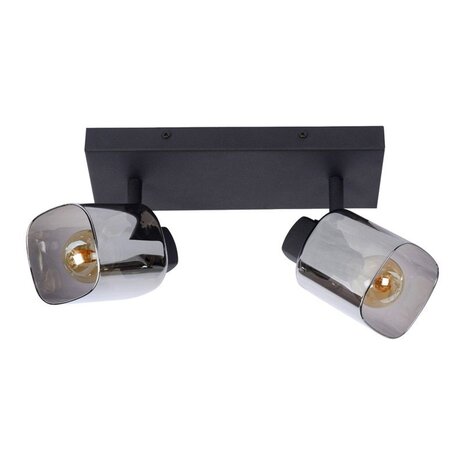 Lucide LED E14 Plafondspot ALION zwart - Dubbelvoudig voor 2 LED E14 spots Lucide LED E14 Plafondspot ALION zwart - Dubbelvoudig voor 2 LED E14 spots