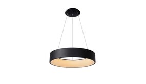 Lucide LED Hanglamp TALOWE zwart rond - 42W 3000K - dimbaar Lucide LED Hanglamp TALOWE zwart rond - 42W 3000K - dimbaar