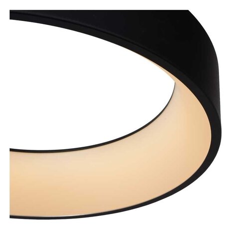 Lucide LED Hanglamp TALOWE zwart rond - 42W 3000K - dimbaar Lucide LED Hanglamp TALOWE zwart rond - 42W 3000K - dimbaar