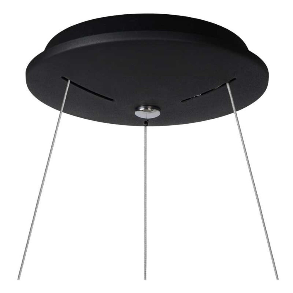 Lucide LED Hanglamp TALOWE zwart rond - 42W 3000K - dimbaar Lucide LED Hanglamp TALOWE zwart rond - 42W 3000K - dimbaar