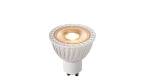 Lucide LED spot GU10  - 5W vervangt 50W - 3000K warm wit licht Lucide LED spot GU10  - 5W vervangt 50W - 3000K warm wit licht