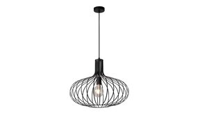 Lucide LED Hanglamp MANUELA zwart - 1x E27 fitting Lucide LED Hanglamp MANUELA zwart - 1x E27 fitting