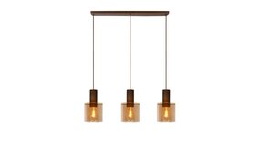 Lucide LED Hanglamp TOLEDO - E27 fitting - Amber - Koper brons Lucide LED Hanglamp TOLEDO - E27 fitting - Amber - Koper brons