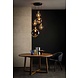 Lucide LED Hanglamp JULIUS zwart - 5x E27 fitting - Fumé
