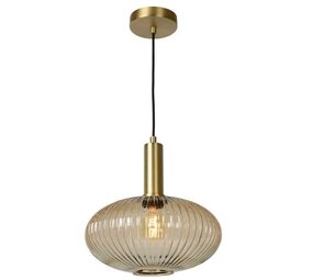 Lucide LED Hanglamp MALOTO - Â¯30cm - E27 fitting - Amber