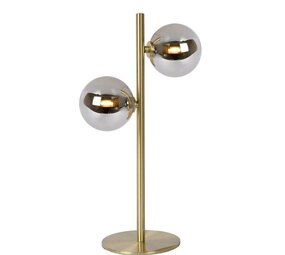 Lucide LED Tafellamp TYCHO mat goud - 2x G9 fitting - FumÃƒÂ©