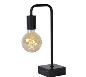 Lucide LED Tafellamp LORIN zwart - 1x E27 fitting