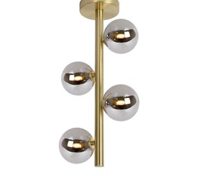 Lucide LED Plafondlamp TYCHO mat goud - 4x G9 fitting