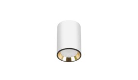 Spectrum LED plafondspot CHLOE MINI - 1x GU10 aansluiting - Wit/goud Spectrum LED plafondspot CHLOE MINI - 1x GU10 aansluiting - Wit/goud