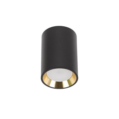 Spectrum voor de installateur LED plafondspot CHLOE MINI - 1x GU10 aansluiting - Zwart/goud