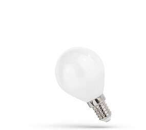 Spectrum voor de installateur LED Lamp G45 - E14 fitting - 4W Filament - 4000K helder wit licht