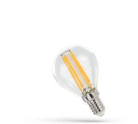 Spectrum voor de installateur LED Lamp G45 - E14 fitting - 4W Filament - 4000K helder wit licht