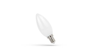 Spectrum voor de installateur LED Lamp C35 - E14 fitting - 1W Filament - 4000K helder wit licht