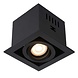 Lucide LED Inbouwspot Vierkant Armatuur - Modern Chimney Zwart | GU10 Fitting - Geschikt voor Hue Lucide LED Inbouwspot Vierkant Armatuur - Modern Chimney Zwart | GU10 Fitting - Geschikt voor Hue