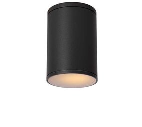 Lucide LED Plafondspot TUBIX antraciet - 1x E27 fitting - IP54