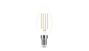 LED Filament kaarslamp dimbaar - E14 C35 7W - 2700K warm wit licht