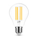 Modee Lighting LED Filament lamp dimbaar - E27 A60 8W - 4000K helder wit licht Modee Lighting LED Filament lamp dimbaar - E27 A60 8W - 4000K helder wit licht