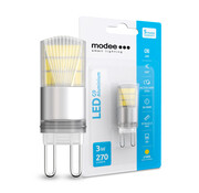 Modee Lighting LED G9 - 3,8W vervangt 30W - 3000K warm wit licht - 5 jaar garantie