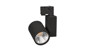 Spectrum voor de installateur LED Trackrailspot 27W - 4000K - 3fase - Zwart  - CRI90>