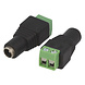 DC connector Female met aansluitdoos, DC maat: 2,1x5,5mm DC connector Female met aansluitdoos, DC maat: 2,1x5,5mm