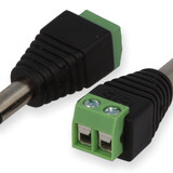 DC connector Male met aansluitdoos, DC maat: 2,1x5,5mm DC connector Male met aansluitdoos, DC maat: 2,1x5,5mm