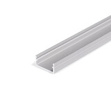 LCB LED Europe  U-profiel - Plat - Aluminium | 2 Meter - Binnenmaat 2000 x 12 x 9MM - Buitenmaat 2000 x 16 x 10MM