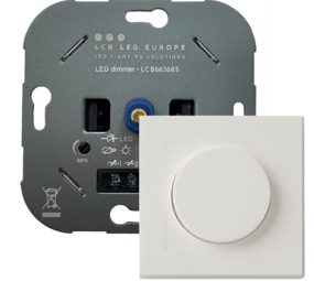 LCB LED Europe  LED Dimmer 5-150W - Universeel Fase afsnijding - Compleet