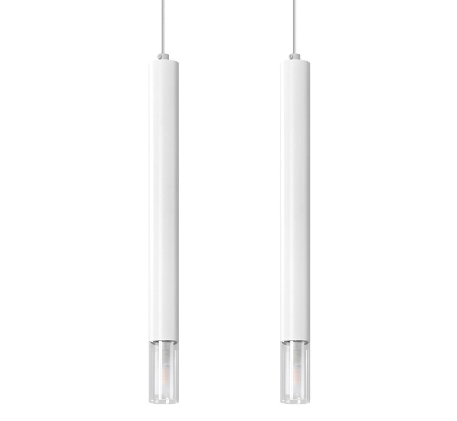 LED Hanglamp wit WEZYR - 2 x G9 aansluiting