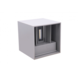 LED Wandlamp Grijs IP54 - 2x3W - Lichtkleur optioneel - verstelbare lichtspreiding LED Wandlamp Grijs IP54 - 2x3W - Lichtkleur optioneel - verstelbare lichtspreiding