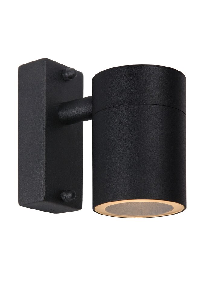 Lucide ARNE-LED - Wandspot Buiten - ¯ 6,3 cm - LED - GU10 - 1x5W 2700K - IP44 - Zwart Lucide ARNE-LED - Wandspot Buiten - ¯ 6,3 cm - LED - GU10 - 1x5W 2700K - IP44 - Zwart